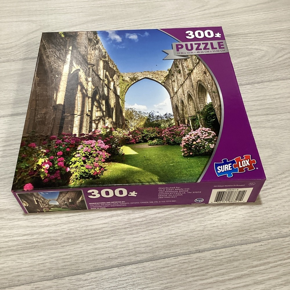 TCG SURELOX 300 Piece 19" x 13" Old Abbaye Maritime De Beauport *Factory Sealed*